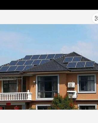 Impianto fotovoltaico 25 kw completo + accumulo.