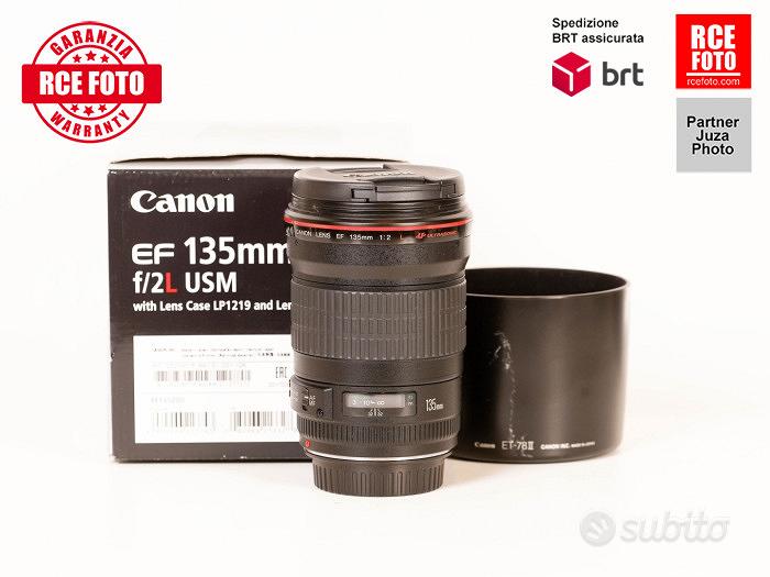 Subito - RCE MI - Canon EF 135 F2 L USM (Canon) - Fotografia In