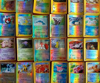 Pokémon - lotto vintage con Holo/Holo Reverse