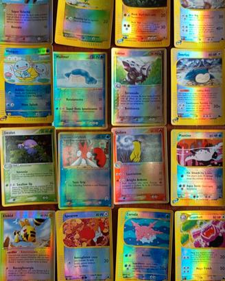 Pokémon - lotto vintage con Holo/Holo Reverse