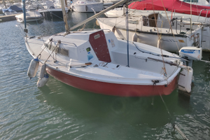 Barca a vela, cabinato 5m