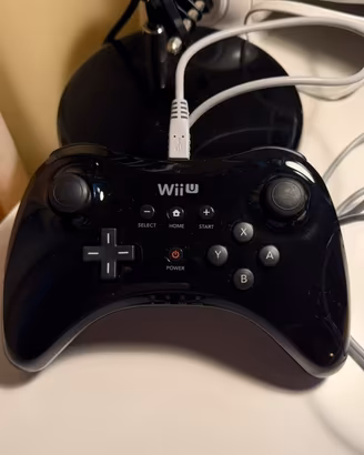 Nintendo Wii U Pro Controller nero + cavo USB