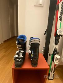 Scarponi+sci Nordica taglia 22