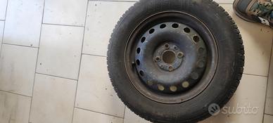 Cerchi ferro 14' Fiat - con gomme invernali