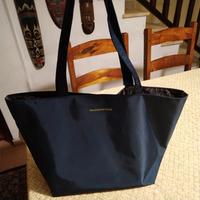 borsa shopper blu Mandarina Duck 