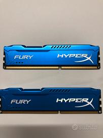 Ram Hperx Fury 2x4gb