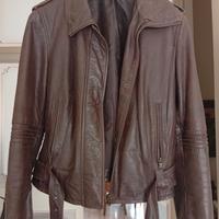 giacca in pelle 