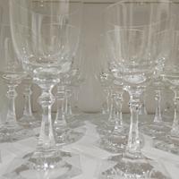 SERVIZIO BICCHIERI CRISTALLO PURO SENZA PIOMBO 