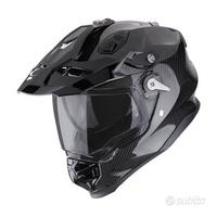 CASCO MOTO ENDURO SCORPION ADF-9000 FIBRA CARBONIO
