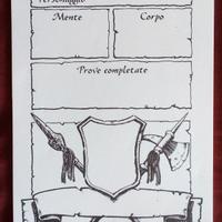 HeroQuest blocco dei foglietti segna-punti 1990