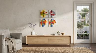 Set 4 Quadri Moderni - Marca Lupia