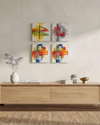 Set 4 Quadri Moderni - Marca Lupia