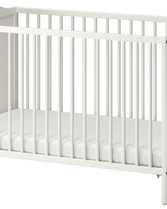 Lettino bianco 60x120 cm