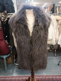 Gilet in Murmaski Grigio Fumo