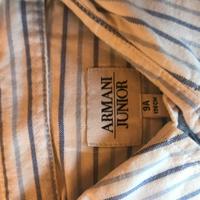 Camicia bimbo 9 anni armani