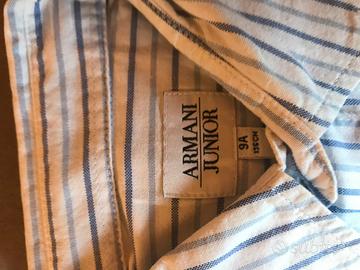 Camicia bimbo 9 anni armani