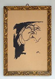 Renato Guttuso Litografia “ VOLTO di DONNA"
