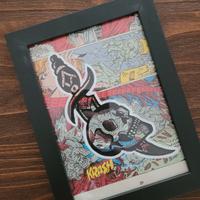 quadro pop art tattoo