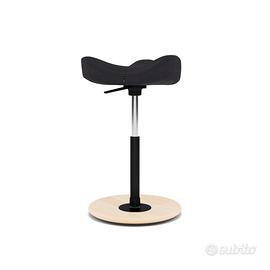 Sgabello varier Move naturale/nero - nuovo