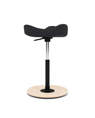 Sgabello varier Move naturale/nero - nuovo