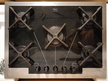 Fornelli cucina Rex 5 fuochi a gas