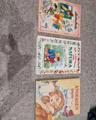 Lotto 3 libri di fiabe per bambini anni 80/90
