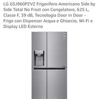 Frigorifero americano side by side