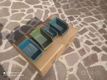 Cassettine in plastica porta minuteria