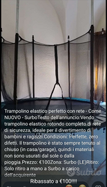 Trampolino elastico