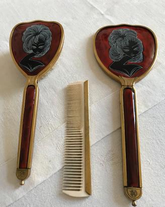 Set da toilette vintage porcellana Melior Italy
