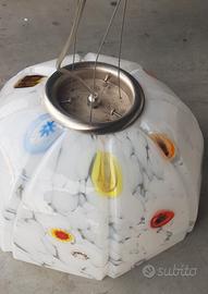 LAMPADARIO IN VETRO IDEALE PER CUCINA