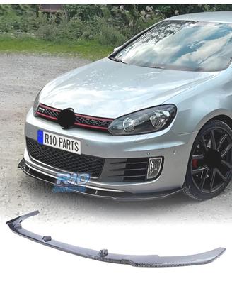 SPOILER LIP VOLKSWAGEN VW GOLF 6 GTI 08-12 CARBONI