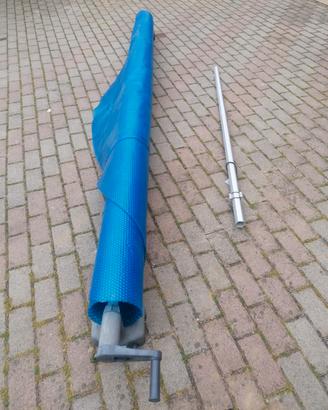Rullo con telo copri piscina  Intex o bestway
