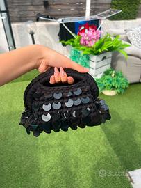 Borsa handmade con paillettes