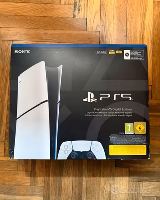 Ps5 digital slim (1 giorno di vita )