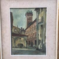Quadro Torre Guinigi Lucca