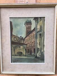 Quadro Torre Guinigi Lucca