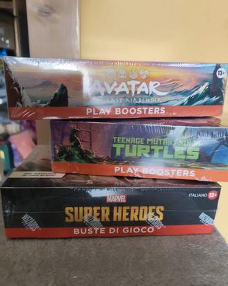 Play Booster box MTG Marvel Ninja Turtles Avatar