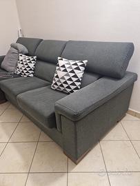 Divano con chaise longue