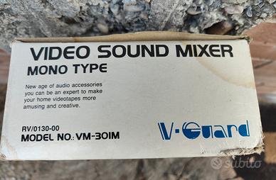 Mixer video audio vintage 