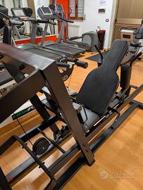 leg press hack squat orizzontale 