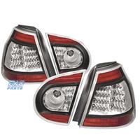 FANALI VOLKSWAGEN VW GOLF 5 03-08 LED FONDO CROMAT
