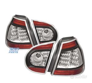 FANALI VOLKSWAGEN VW GOLF 5 03-08 LED FONDO CROMAT