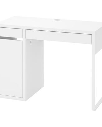 Scrivania Micke + ripiano 120x60 cm