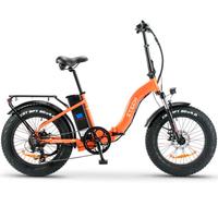Fat Bike Z-Tech Easyfold ZT-89AW - Arancio
