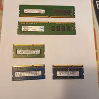 stock Ram DDR4 e SODIMM DDR3