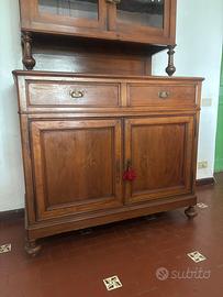 Credenza  in legno massello fine  ‘800
