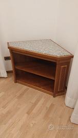 Mobiletto angolare in granito