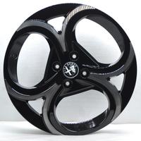 4 cerchi lega alfa romeo junior r18 lt6409