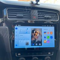 Autoradio 10'' Android 13 8+256Gb Per Golf 7